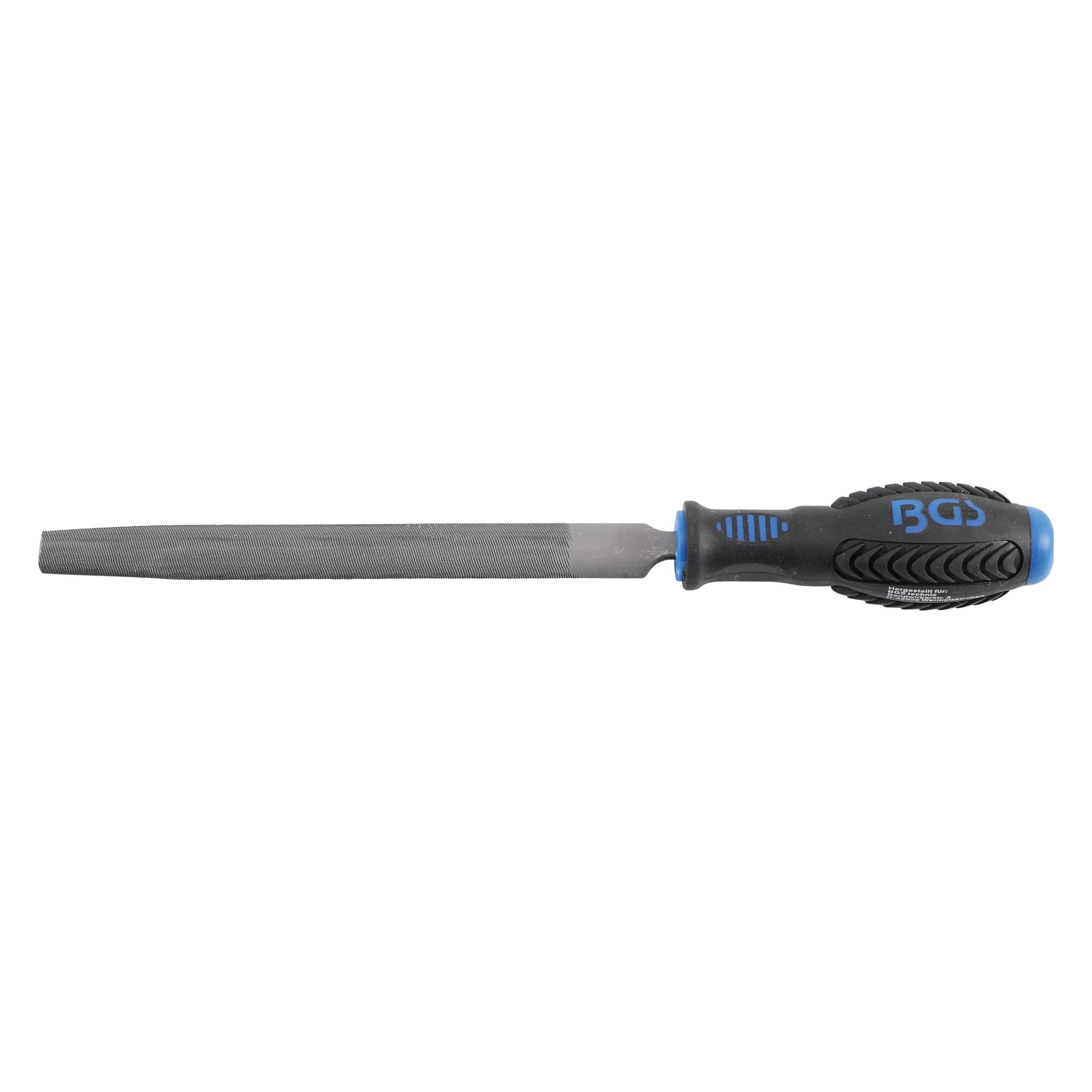 BGS Werkstattfeile halbrund Hieb 2 150 mm (Hieb 2, 150 mm) (6574)