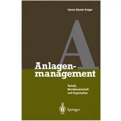 Anlagenmanagement, Fachbücher von Hanns-Günter Krüger