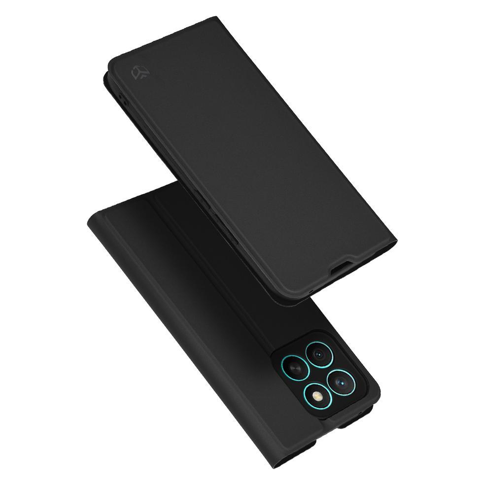 Techsuit - Magskin Book - Honor X8c - Black (Honor X8c) (56365638)