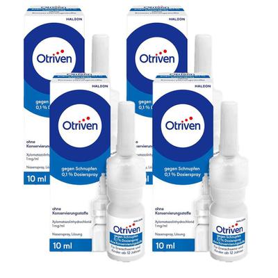 Otriven 0,1% Dosierspray o.Konservierungsstoffe x5 5x10 ml