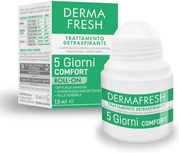 Dermafresh 5 Giorni Comfort Roll On Antitranspirante 15 ml
