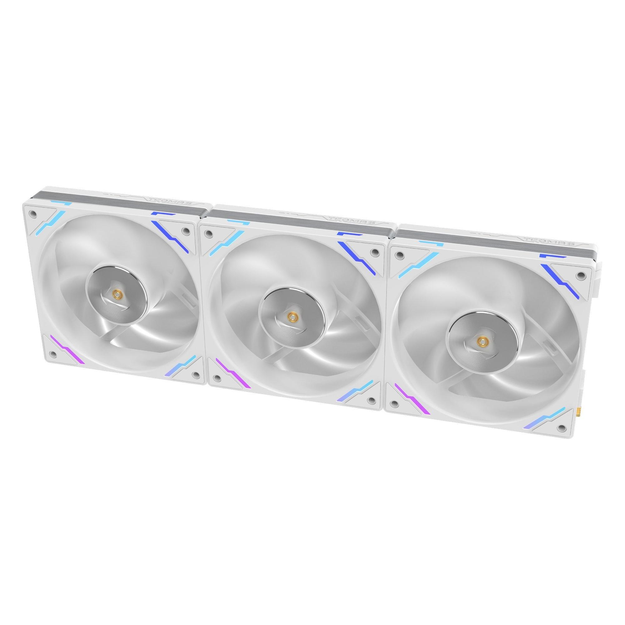 Tcomas FC700PRO Triple Package White SE 3x120mm (120 mm, 3x) (FC700PFT2WHDEU)