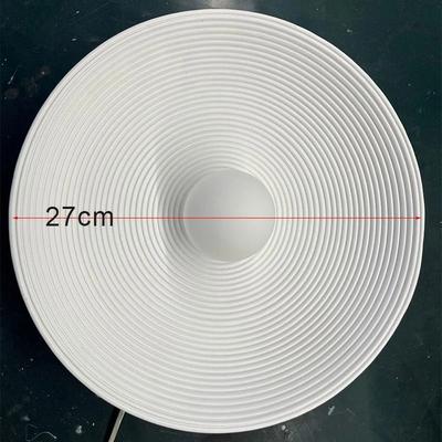 Uplift Picks Serene Wabi Sabi Nordic LED Wall Lamp white (27 Cm) 3 Light Colors