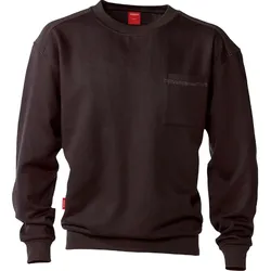 Sweatshirt "7394 SM" - XXL - schwarz