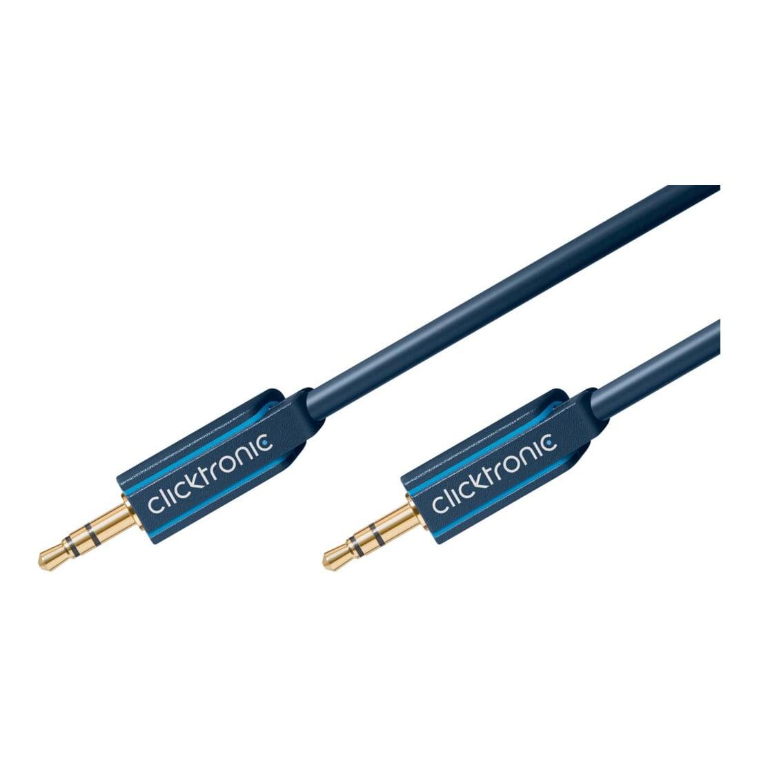 Clicktronic MP3-Audiokabel 3m 70479)