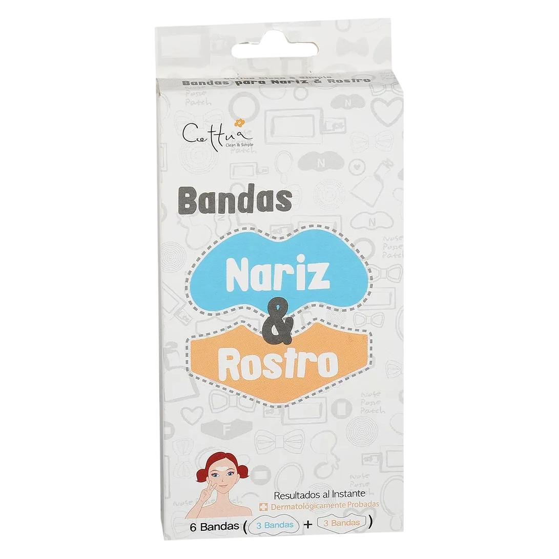 Cettua Pure White Nose & Face Strip 12 Cleansing Strips He Face 12 Pieces (Reinigungstücher Gesicht) (36371623)