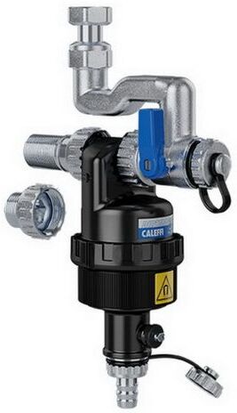 Caleffi Dirtmagslim Schlammabscheider 545555002 UP 3/4" AGx3/4" IG Überwurf, JUNKERS Version