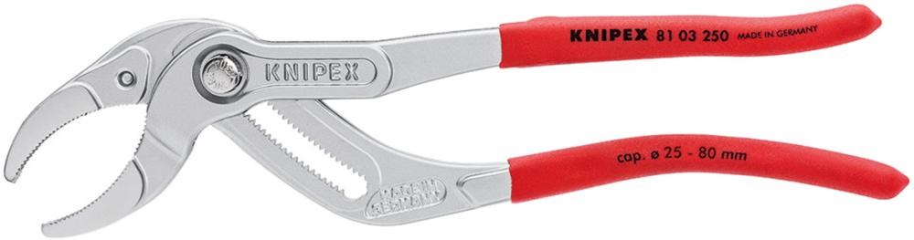KNIPEX Syphon-Greifzange verchromt tauchisoliert 250mm