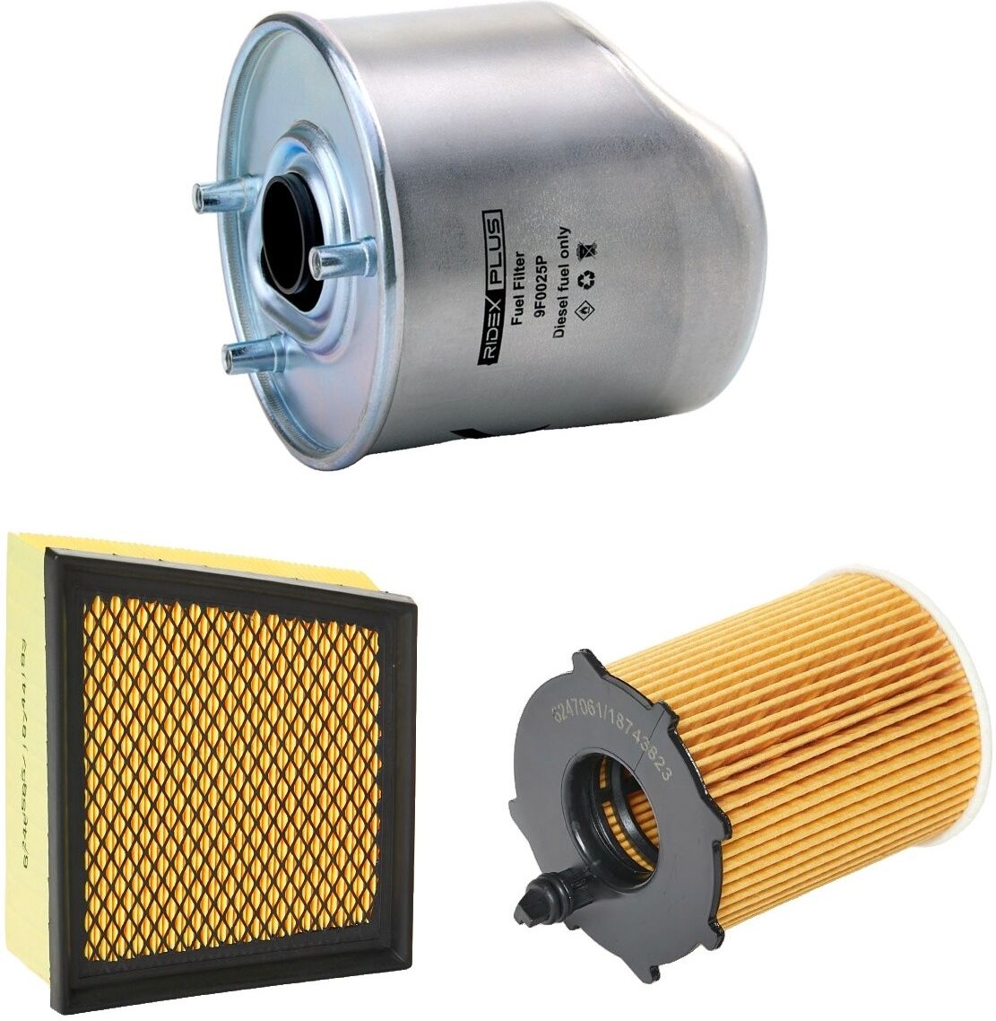 RIDEX PLUS 4055F7883P Filterset