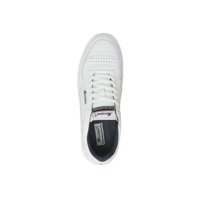 Sneaker MORRISON "Morrison zeta", Herren, Gr. 39, weiß (weiß, weiß), Leder, Schuhe Sneaker
