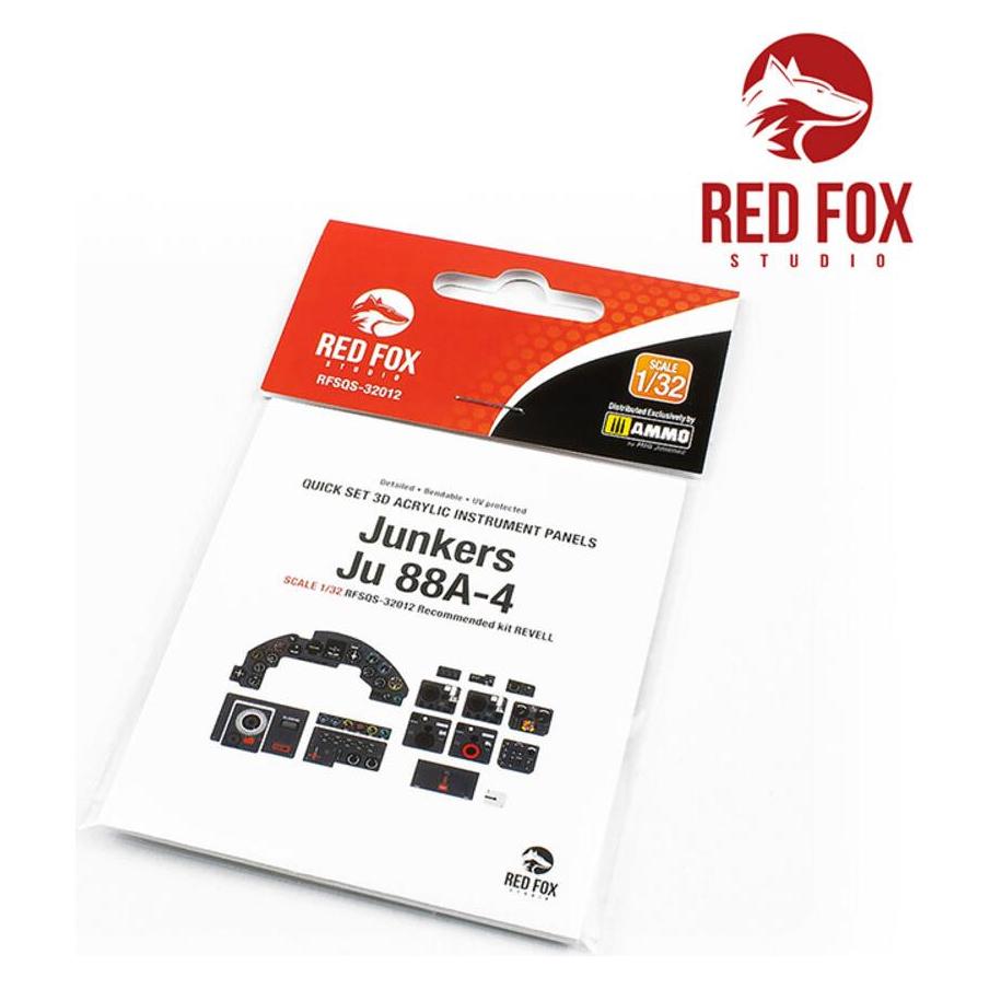 Red Fox 1/32 Junkers Ju 88A-4 (for Revell kit) (RFSQS-32012)