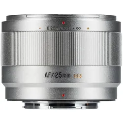 7Artisans AF 25mm f/1.8 LITE - Fuji X, silber