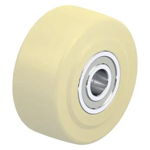 Blickle GSPO 125/25K, Roller, 5 kg, Beige, Deutschland, 1 Stück(e), 125 mm (238584)