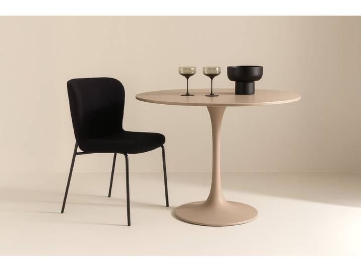 Esstisch Avelani - ein Esstisch, der Stil und Beständigkeit vereint - Beige - Luxusbetten24