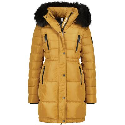 Winterjacke ALIFE & KICKIN "Damen NicolaAK A Winterjacke, Jacke, Steppjacke", Damen, Gr. L, braun (camel), 100% Polyester, Jacken Winterjacke