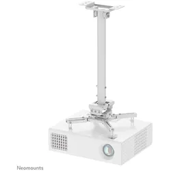 Neomounts CL25-540WH1 Beamer Deckenhalterung - H 60,5-90,5 cm - einfache Installation - volle Bewegung