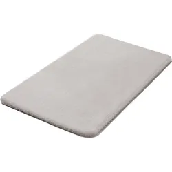 Kleine Wolke Badteppich Cony Silbergrau 70x120 cm