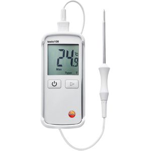Testo Einstichthermometer 0563 1080, 108, digital, -50 bis 300°C, HACCP, 100 cm Kabel, Sonde 10 cm