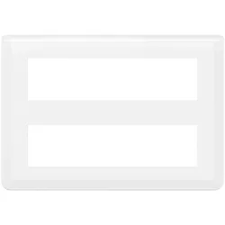 Legrand 078837L Rahmen 2x8-modulig horizontal Mosaic ultraweiß