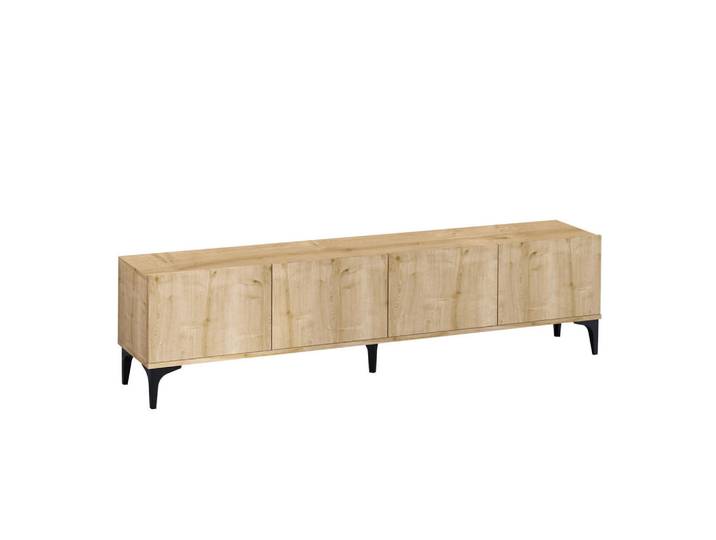 Habitat Garten Tv-Möbel nora beige, Beige, Holz, 35x50x180 cm, Wohnzimmer, TV Möbel, Lowboards, Lowboards stehend