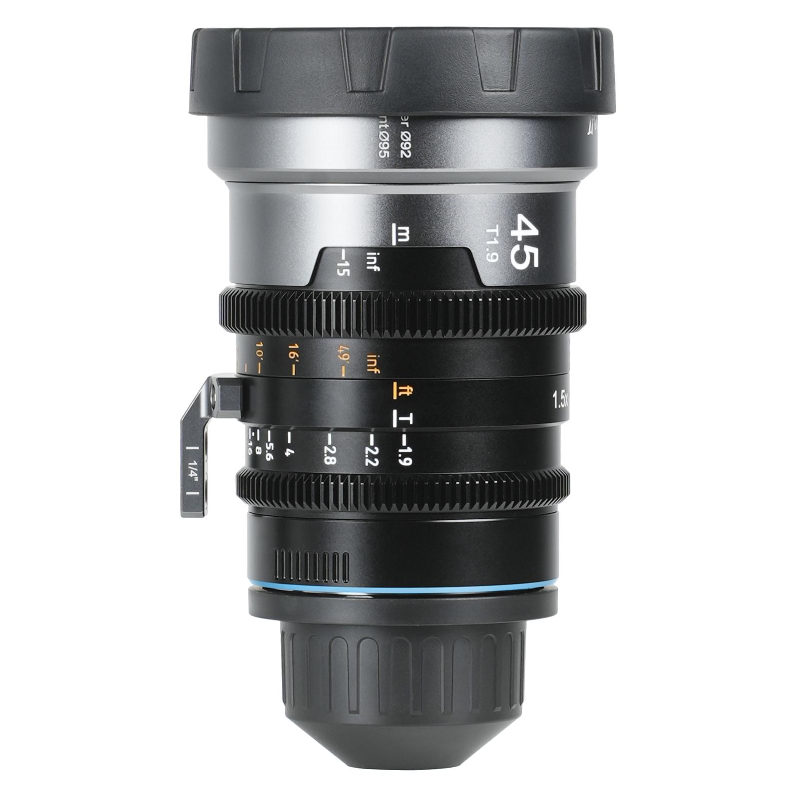Sirui Ironstar T1.9 1.5X Anamorphic FullFrame Cine Lenses 45MM(Blue Flare) (PL, Vollformat) (64789580)