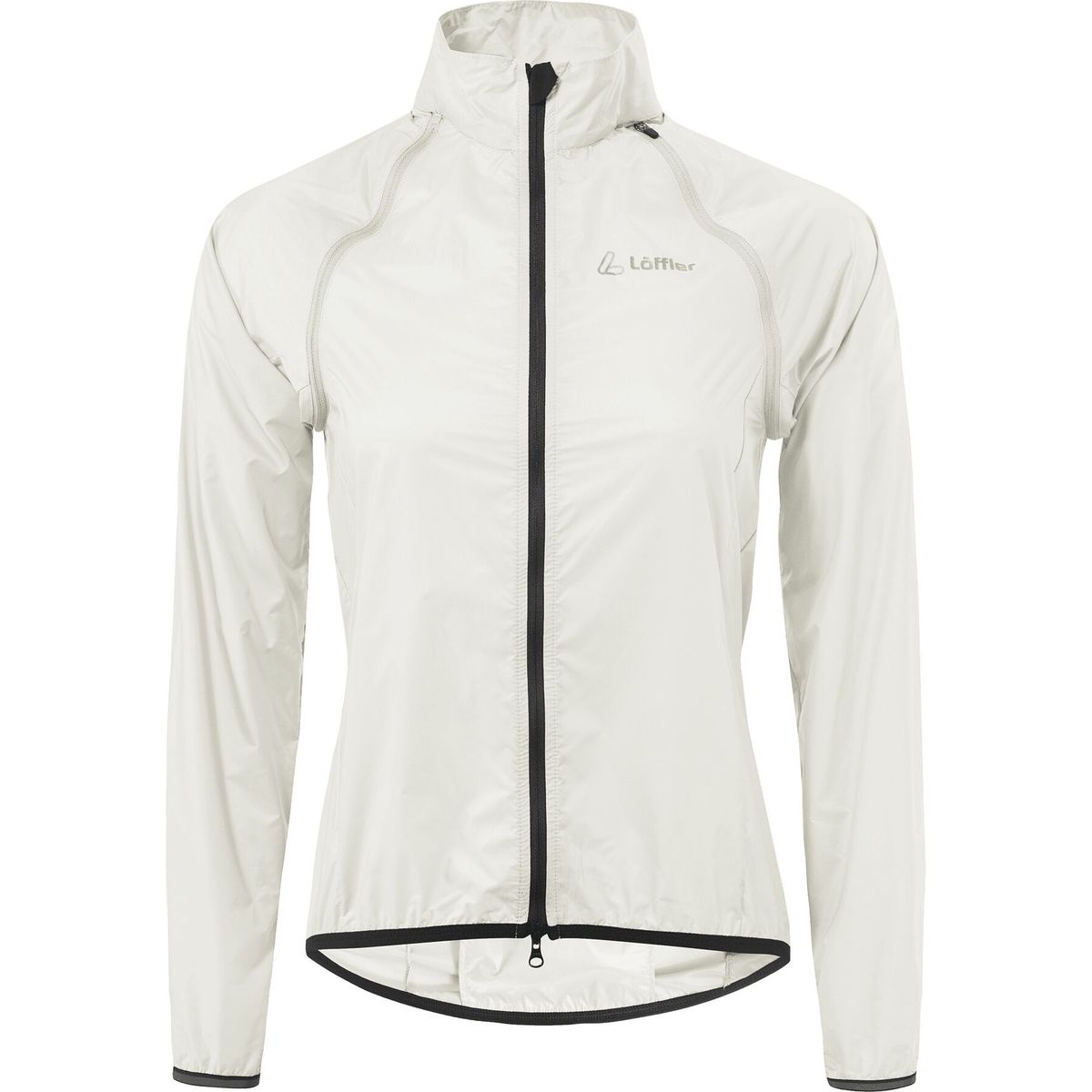 Löffler Women Bike Zip-off Jacket Windshell creme white (104) 48 30355-104-48