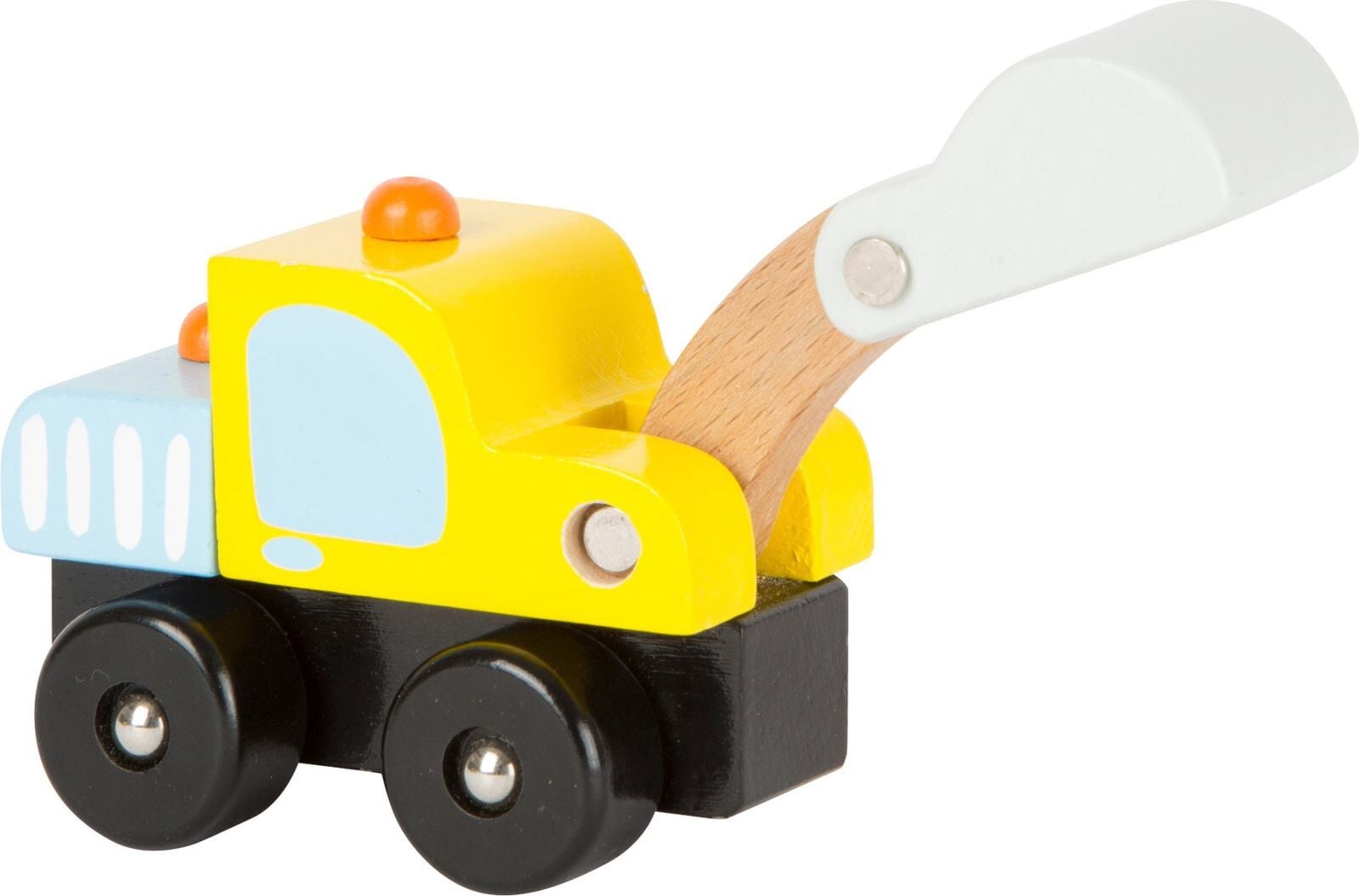 Small Foot Houten graafmachine speelgoedvoertuig - Geel