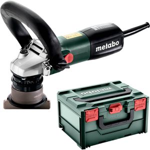 Metabo Kantenfräse KFM 9-3 RF, 601751700, Metall-Kantenfräse, 900 W, 4 mm, mit Zubehör-Set und Koffer