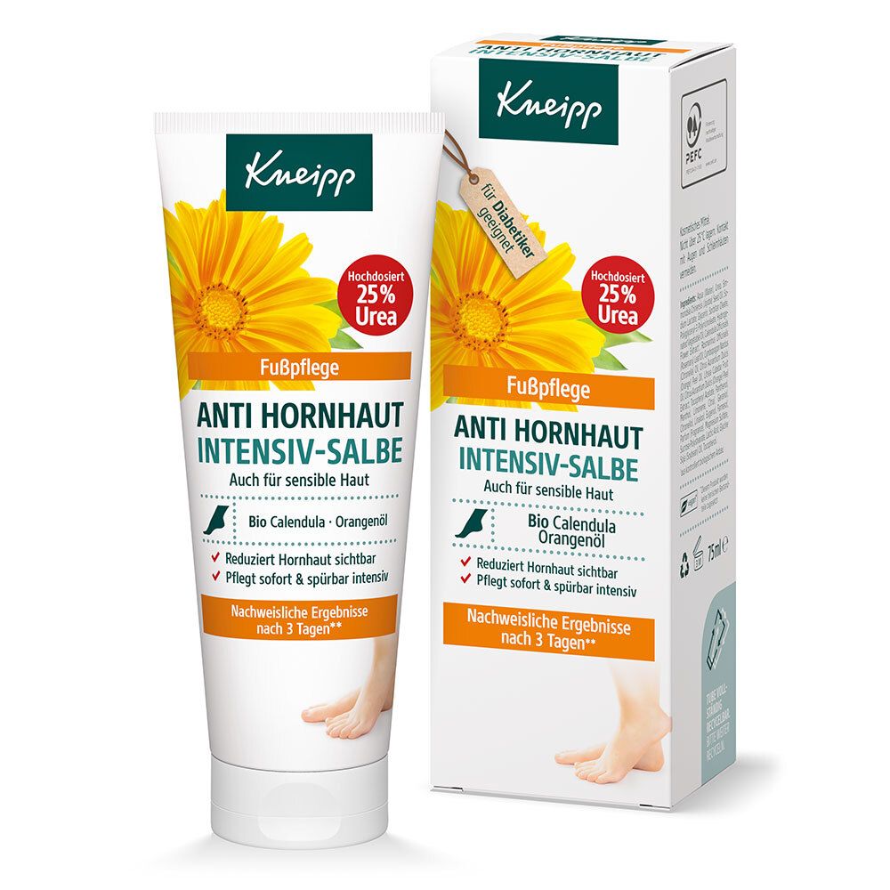 Kneipp Anti Hornhaut Intensiv-Salbe Fußpflege 75 ml Salbe