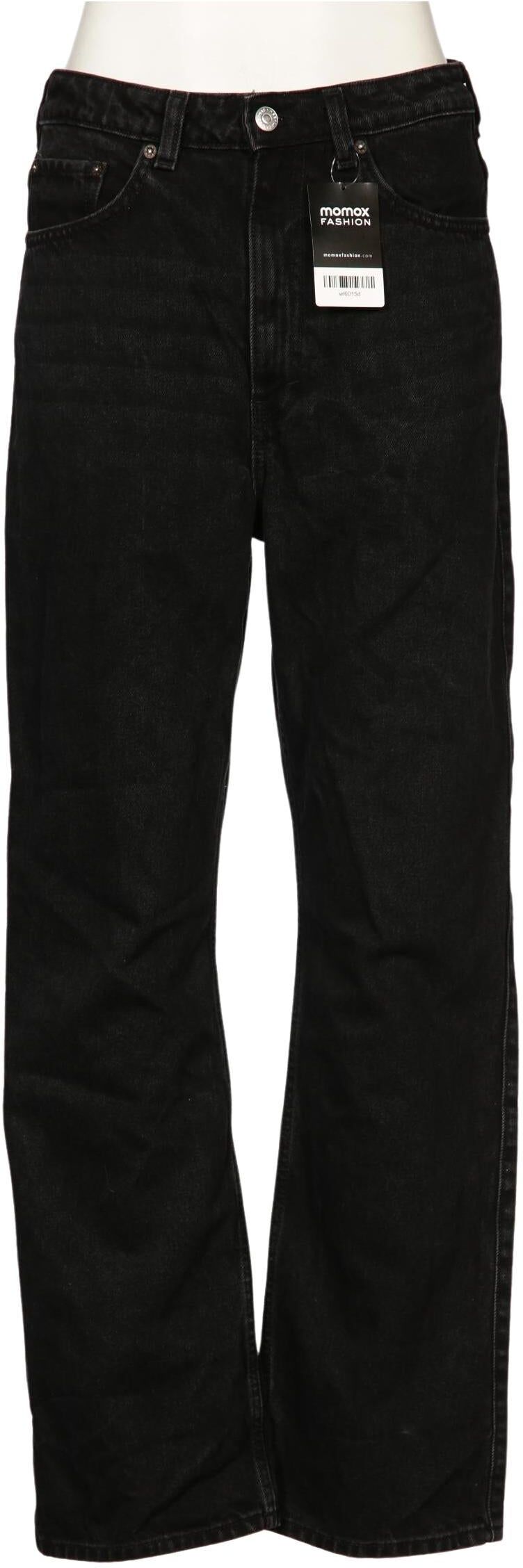 Weekday Damen Jeans, Schwarz, Gr. W30, Baumwolle - Second Hand