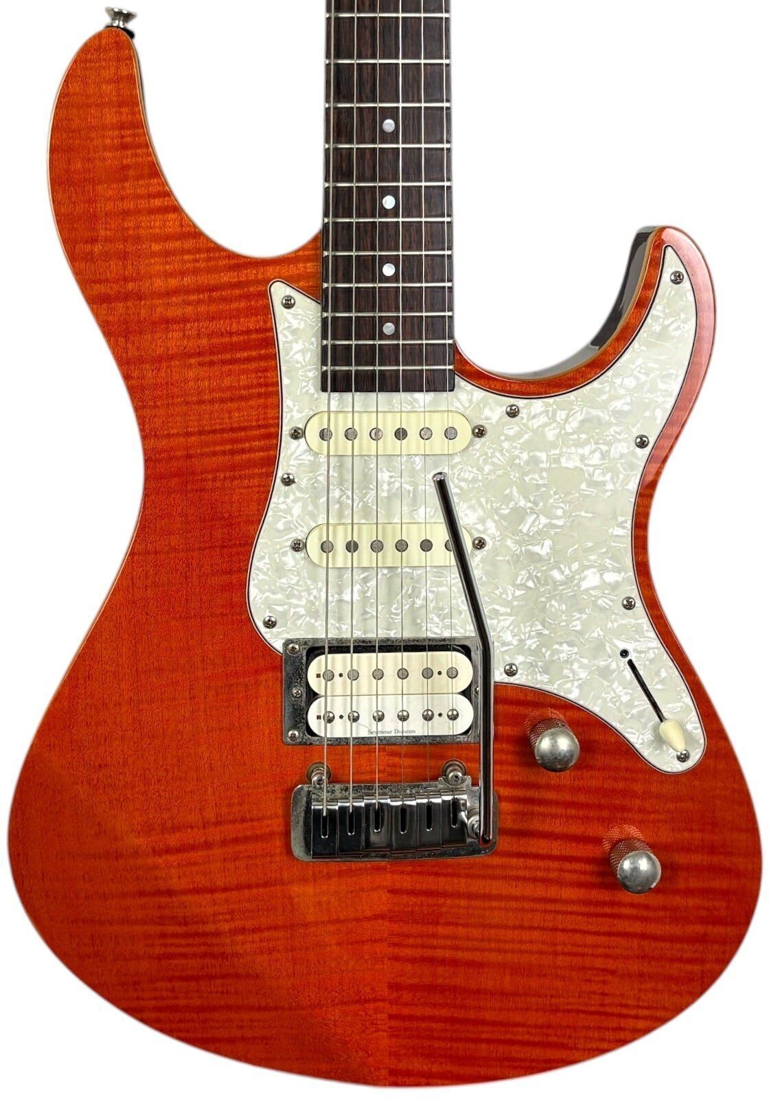 Yamaha Pacifica 612V 2013   orange flame maple - Refurbished