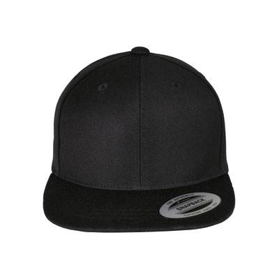 Flex Cap FLEXFIT "Flexfit Unisex Classic Snapback", Herren, Gr. onesize, schwarz, 80% Polyacryl, 20% Wolle, unifarben, Caps