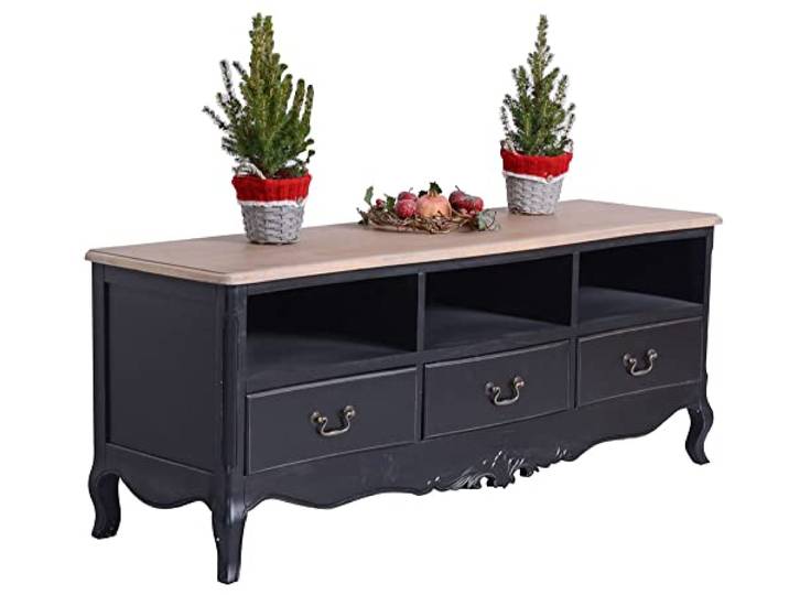 Nostalgie TV Schrank Fernsehschrank Chateau en Provence Antik Look HMA048 Palazzo Exclusiv