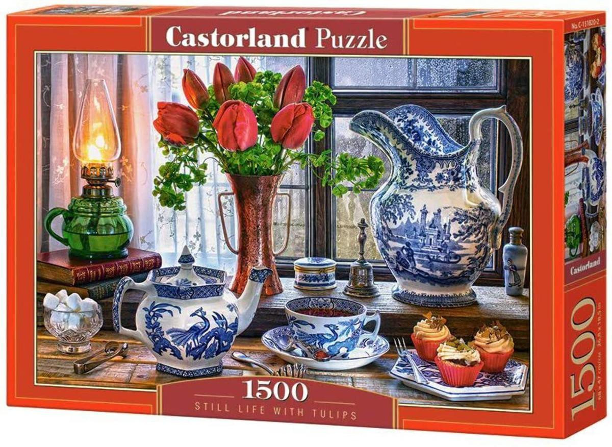 Castorland Bloemstilleven met tulpen Legpuzzel - 1500 stukjes