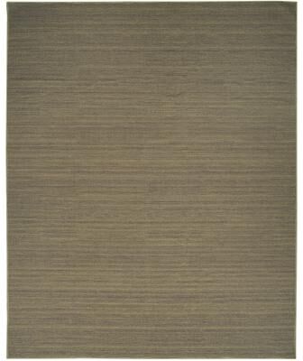 Nourison Washable Essentials Indoor Solid Area Rug