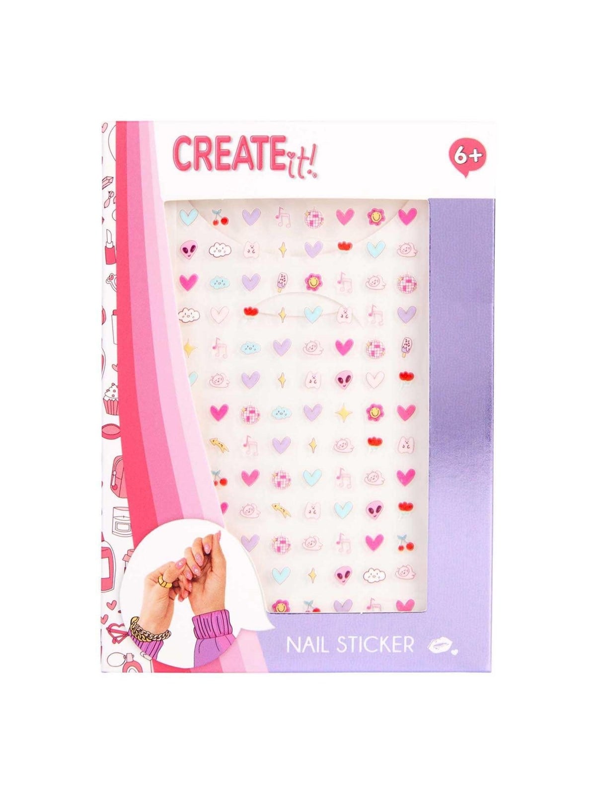 Canenco Create It! Nail Stickers Vel