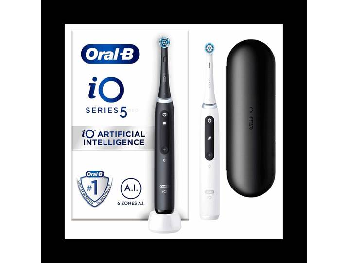 Oral-B iO 5 Doppelpack Zahnbürsten