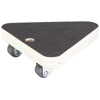 WAGNER Transporthilfe Multiplex MAXIGRIP - 14 x 14 x 14 x 4,5 cm, softe Rollen Ø 20 mm Tragkraft 100 kg - 20131401
