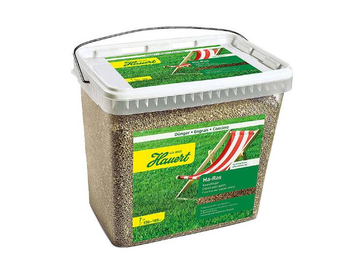 Hauert Ha-Ras Rasendünger Eimer 7KG