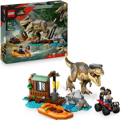 LEGO Jurassic World 76975 Flucht vor dem T.Rex, Dinosaurier Spielzeug
