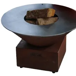 Grill'Chic CEVENOL POOL Braséro Simple Cuve Corten - Rund