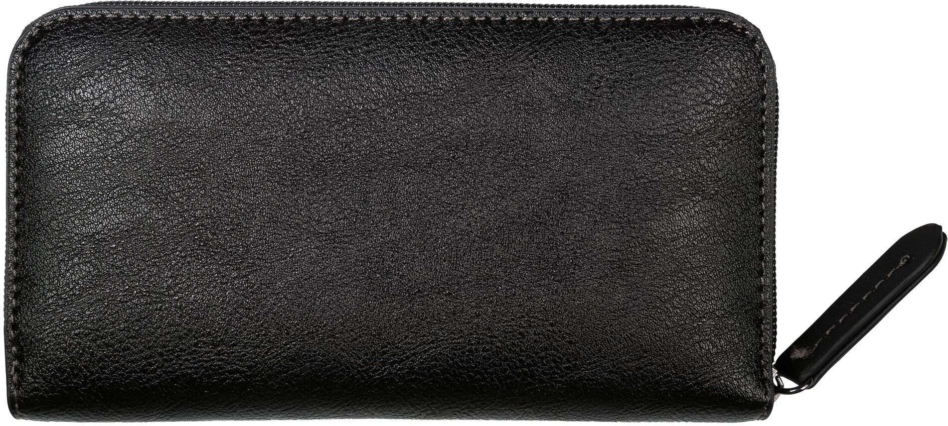 Geldbörse TOM TAILOR "Gia", Damen, schwarz, Lederimitat, clean, gepflegt, unifarben, Kleinlederwaren Geldbörse, Damen Geldbeutel, Portemonnai in weicher Haptik schwarz Einheitsgröße