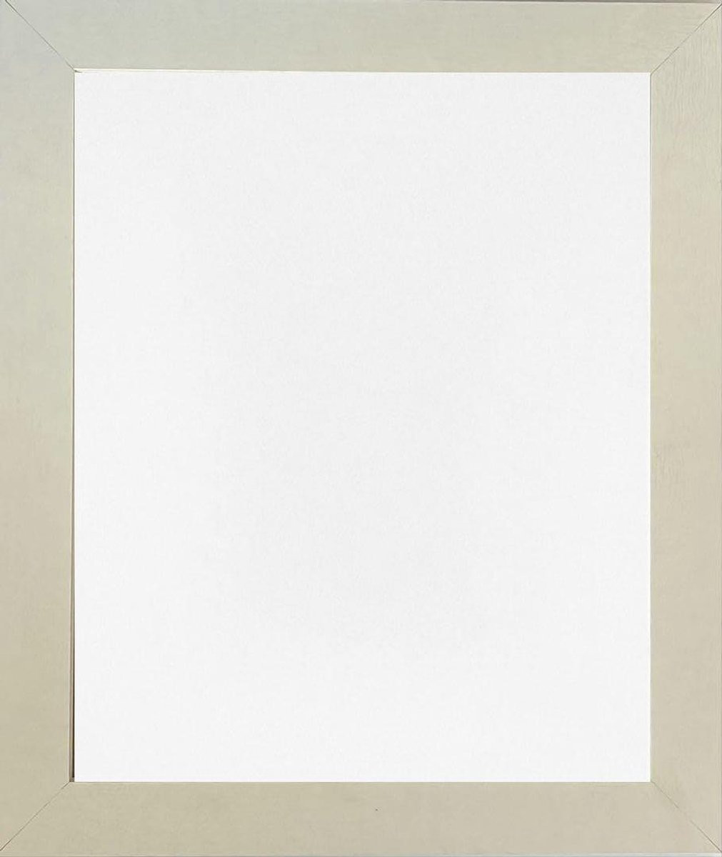 Fotolijst Studio Wandlijst Wit - Muurdecoratie van MDF - 90 x 60 cm