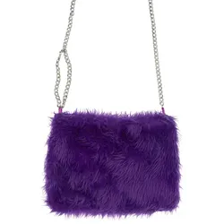 Handtasche "Plüsch", lila