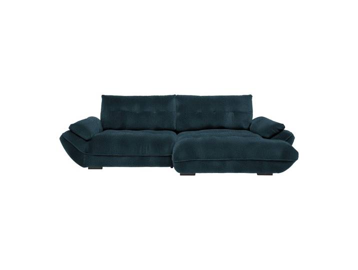Wohnlandschaft Chenille Dunkelblau