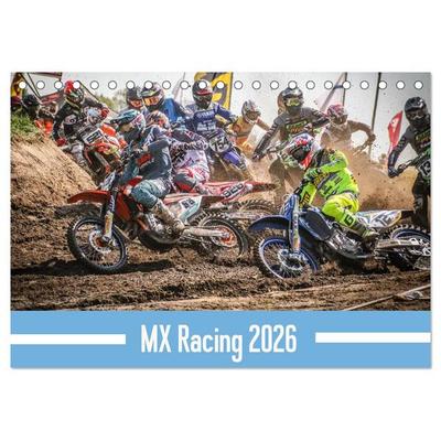 MX Racing 2026 (Tischkalender 2026 DIN A5 quer), CALVENDO Monatskalender