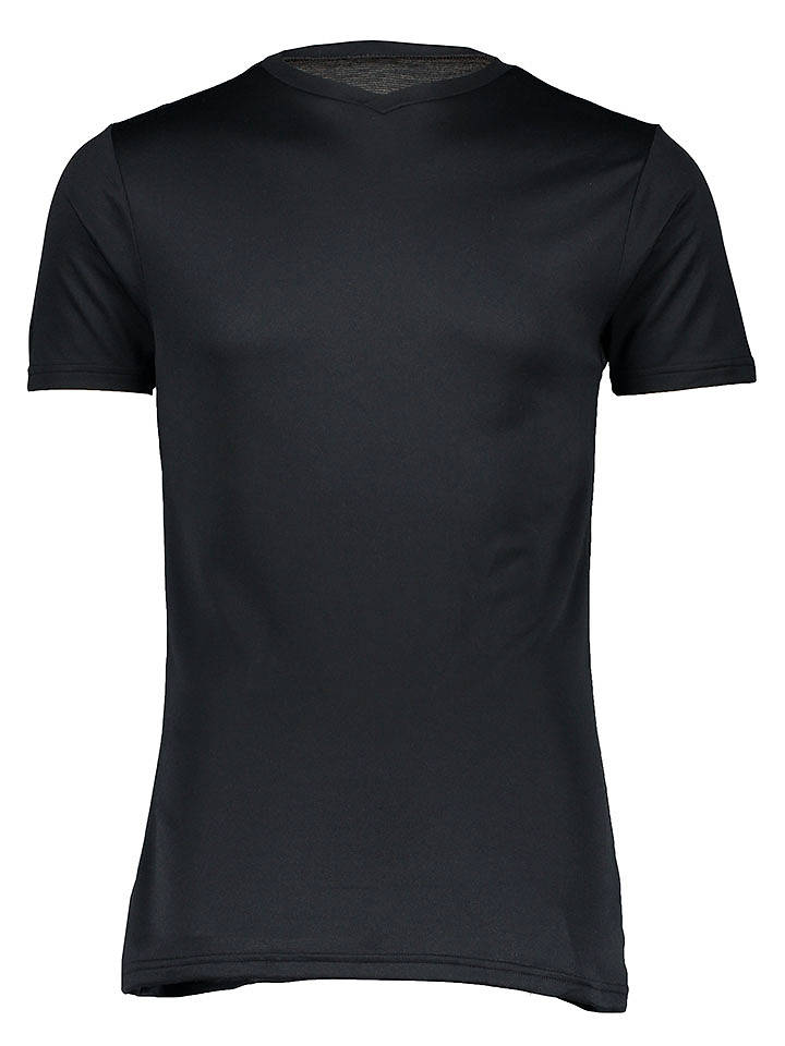 Mizuno Funktionsshirt in Schwarz - XL