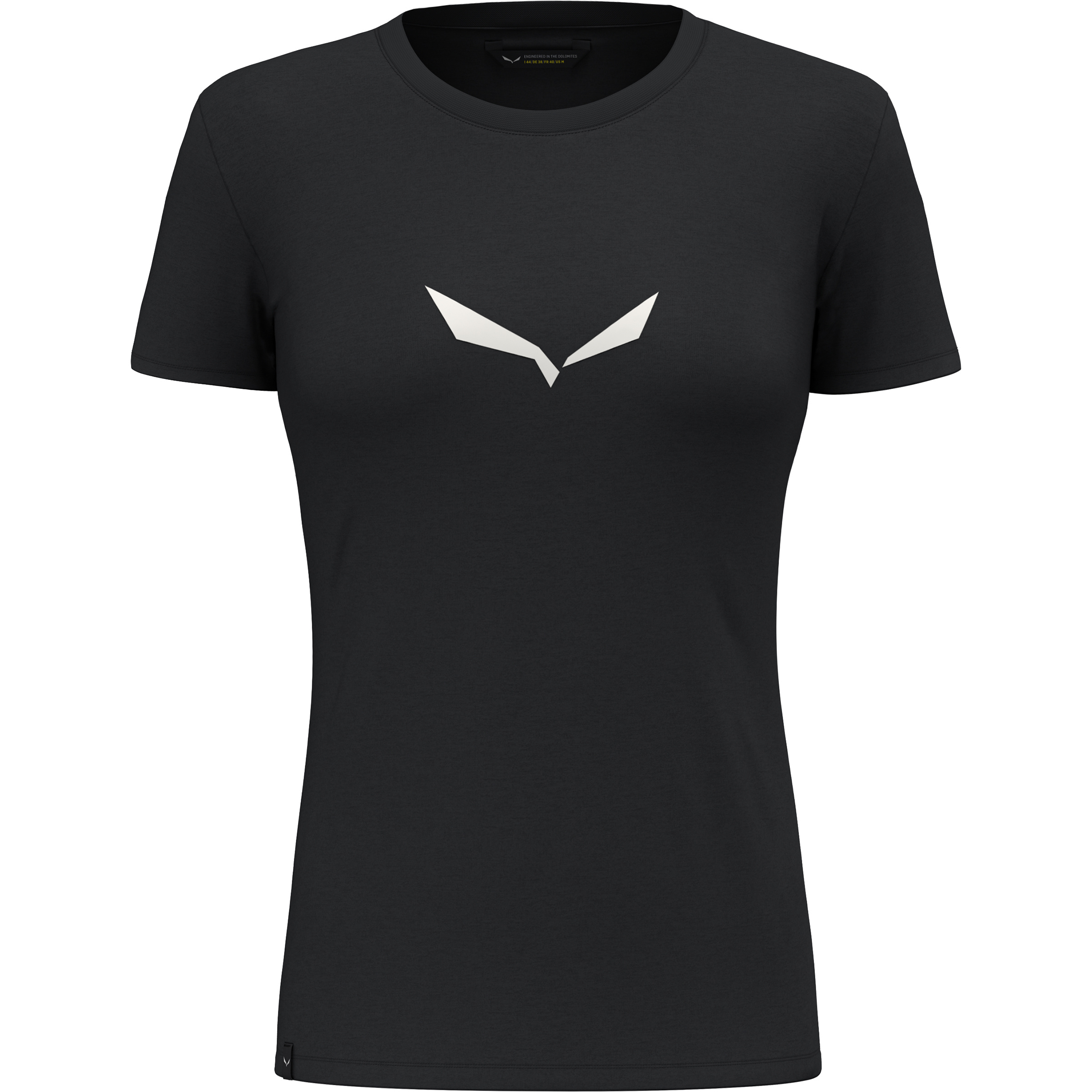Salewa Solid DRI-Release Damen T-Shirts schwarz Größe XL Trekking Hautfreundlich