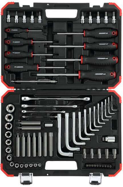 Gedore Red TX Screwdriving Tool Kit i.Case 75pcs (3301575)