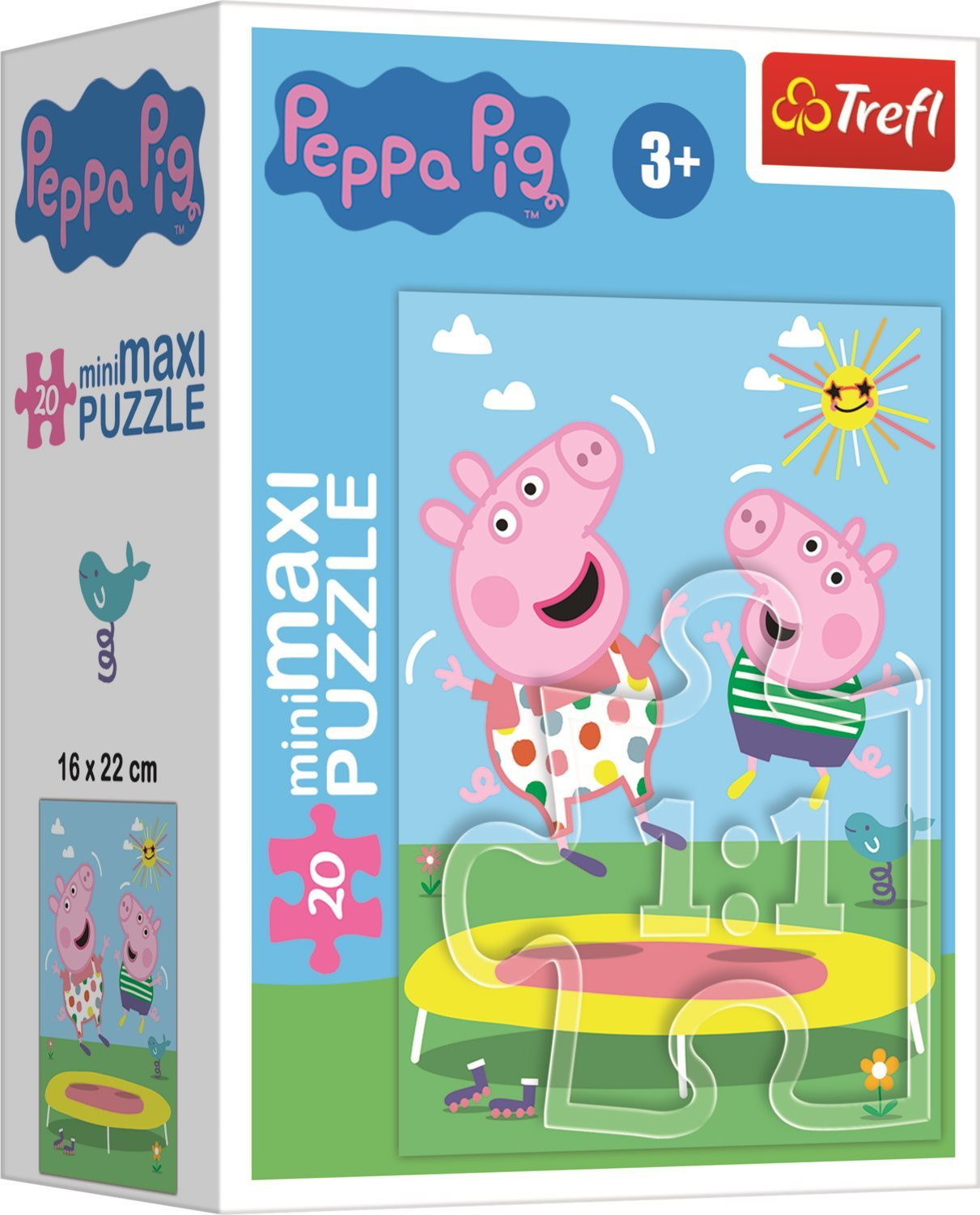 Trefl Peppa Pig Puzzel Een zorgeloze dag met 20 stukjes